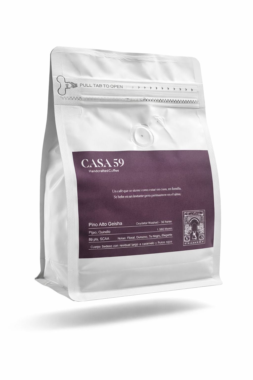 Casa 59 Pino Alto Geisha Lavado